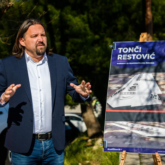&lt;br /&gt;
Tonči Restović SDP-ov kandidat za gradonačelnika