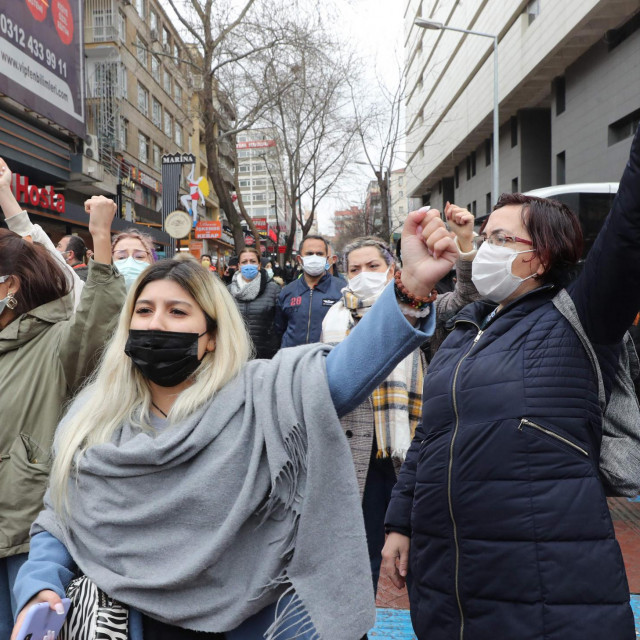 Prosvjednice u Ankari