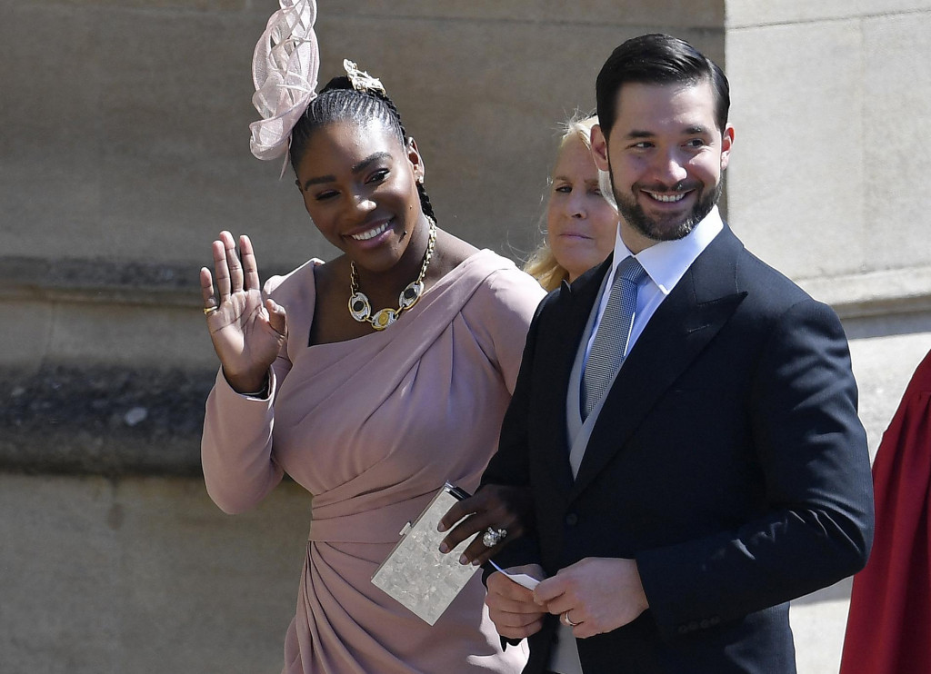 Serena Williams je sa suprugom Alexisom Ohanianom bila na vjenčanju Meghan Markle i princa Harryja u Windsoru 19. svibnja 2018. godine 