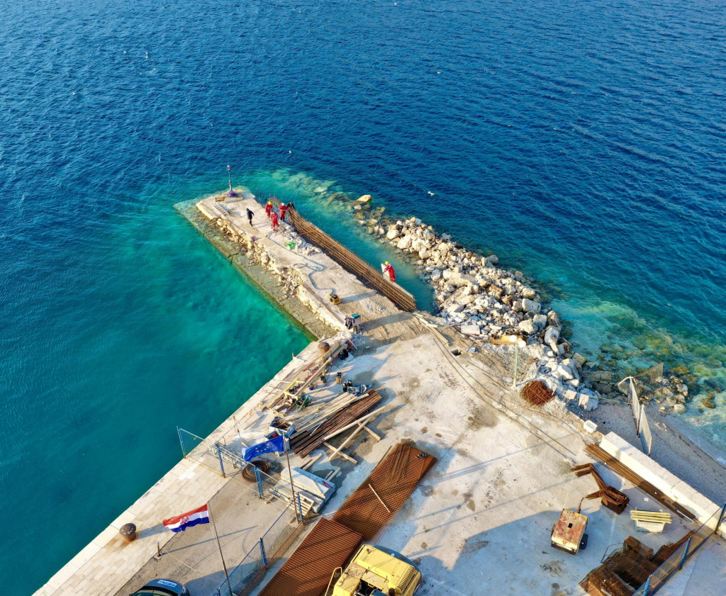 Projekt obnove lukobrana Puntin u Korčuli vrijedan je 10 i pol milijuna kuna
