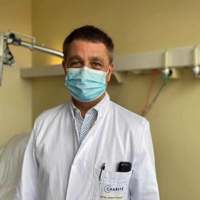 Dr. Andrej Trampuž, slovenski infektolog i specijalist interne medicine, šef odjela za kiruršku infektologiju bolnice Charite u Berlinu