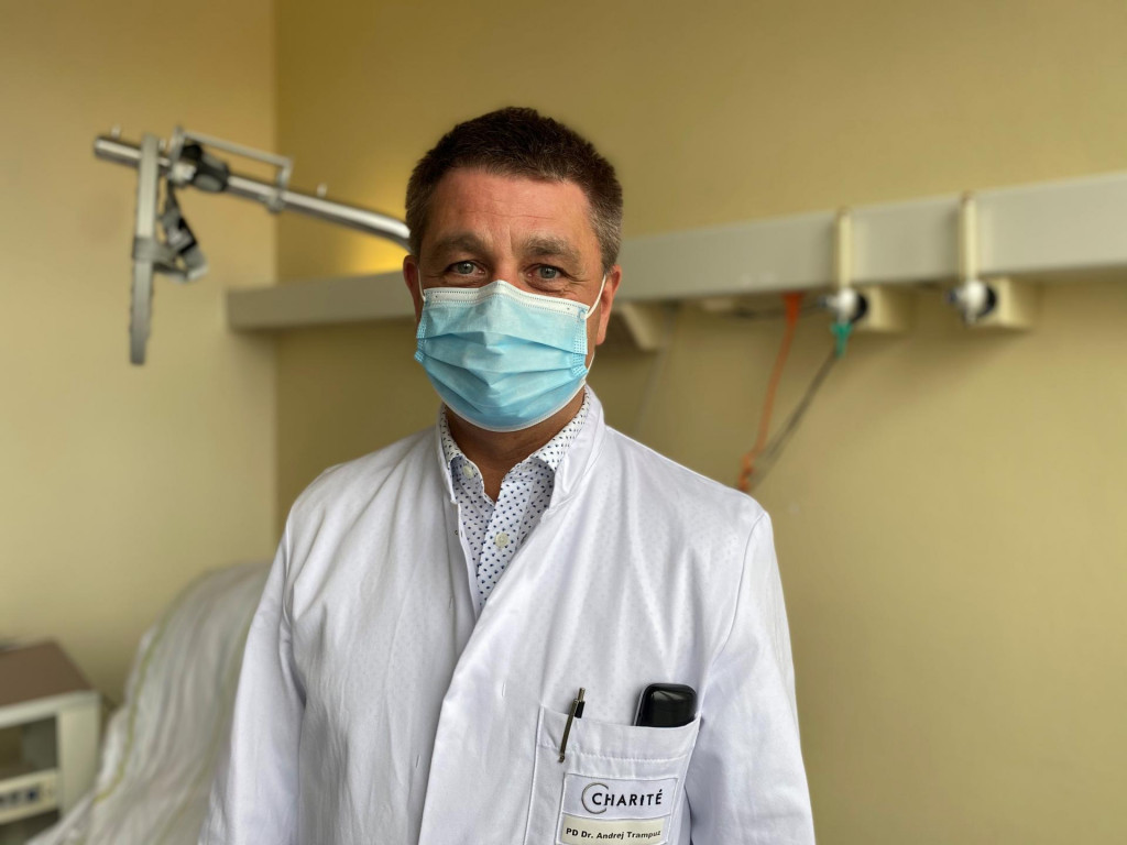Dr. Andrej Trampuž, slovenski infektolog i specijalist interne medicine, šef odjela za kiruršku infektologiju bolnice Charite u Berlinu