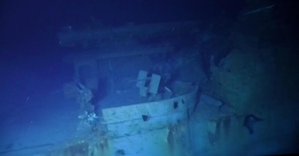 Olupina broda USS Johnston na dubini je od gotovo 6500 metara