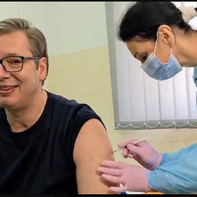 Vučić prima kinesko cjepivo