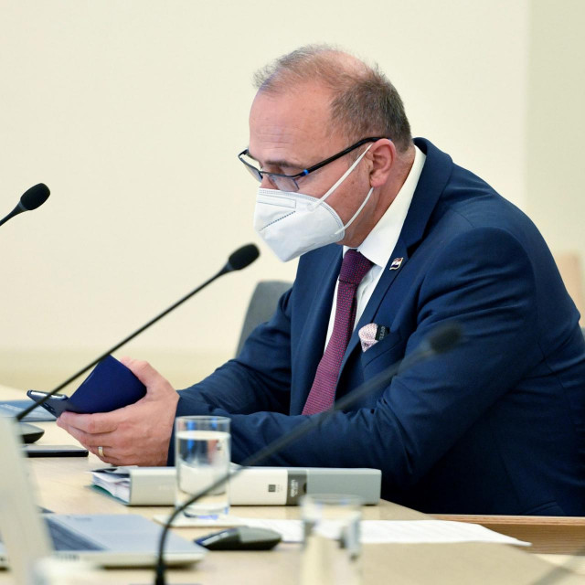 Na fotografiji: Gordan Grlić Radman, ministar vanjskih poslova. &lt;br /&gt;
 