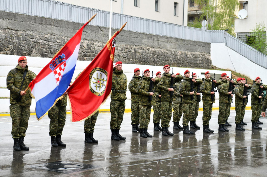 Svečanost povodom obilježavanja 14. obljetnice Gardijske mehanizirane brigade Hrvatske kopnene vojske