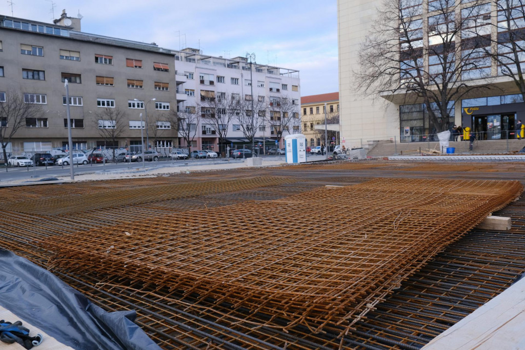 Radovi na gradilištu u Zagrebu