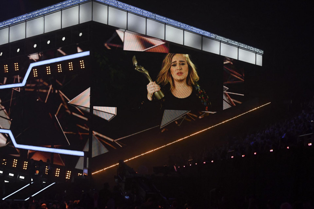 Adele snimljena na dodjeli nagrada BRIT Awards 2017. Odonda do danas štošta se promijenilo u njenom životu