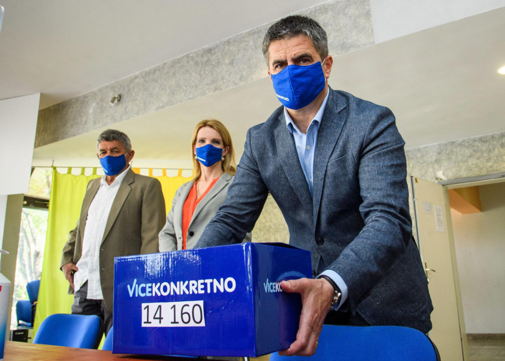 Vice Mihanović donio je najviše potpisa u Gradsko izborno povjerenstvo