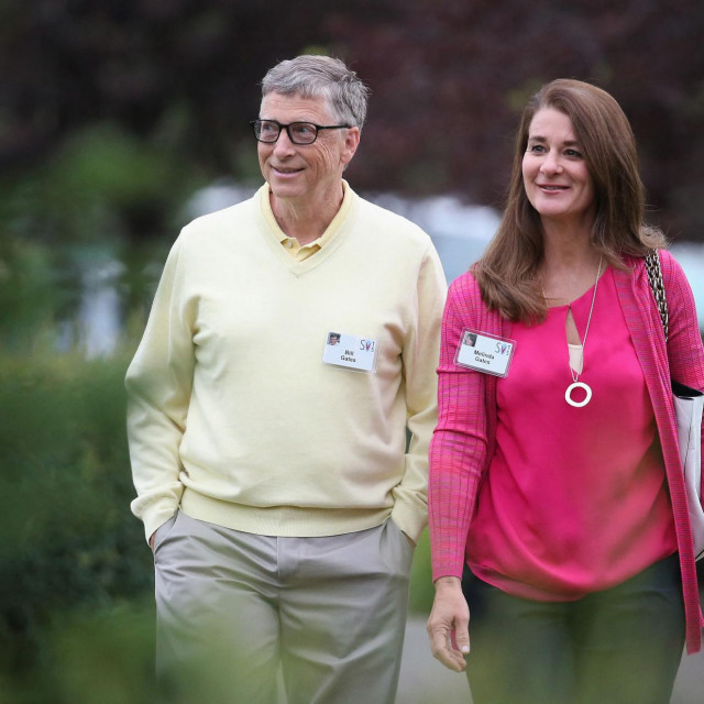 Bill i Melinda Gates snimljeni 2015. godine