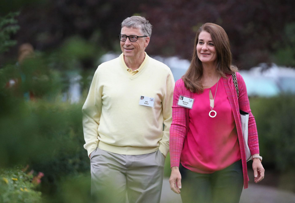 Bill i Melinda Gates snimljeni 2015. u Idahu