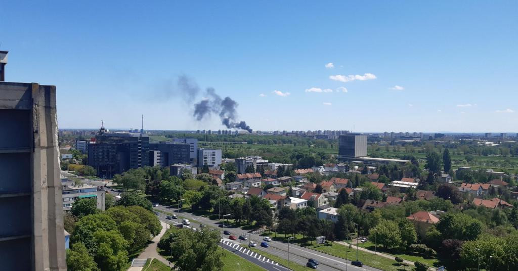 Požar u Novom Zagrebu