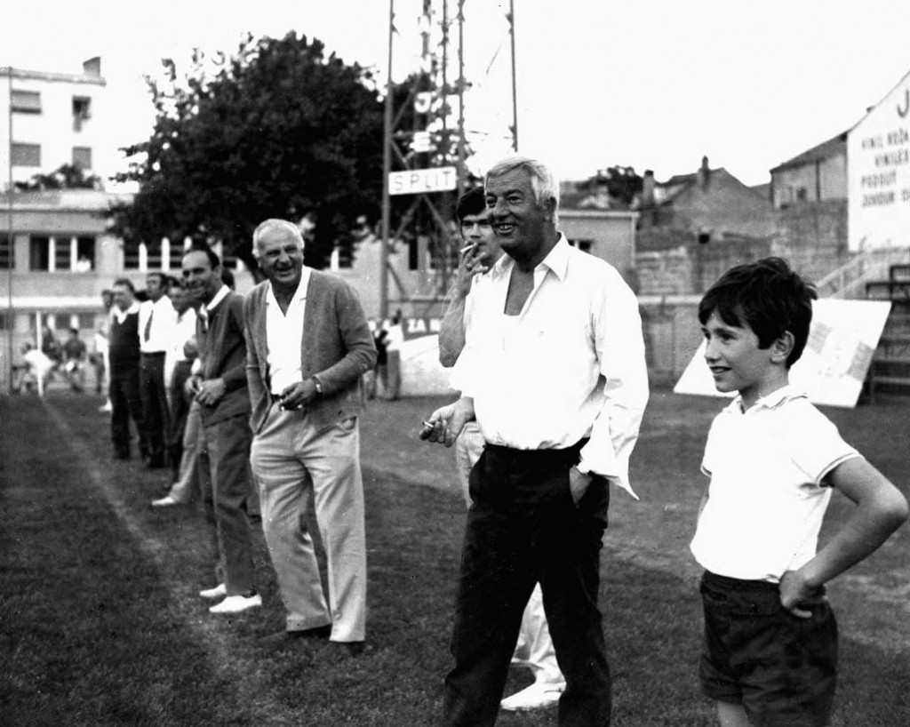 Miljenko Smoje s Franom Matošićem na Starom placu oko 1967. na terenskom istraživanju za &amp;#39;Hajdučku legendu&amp;#39;
