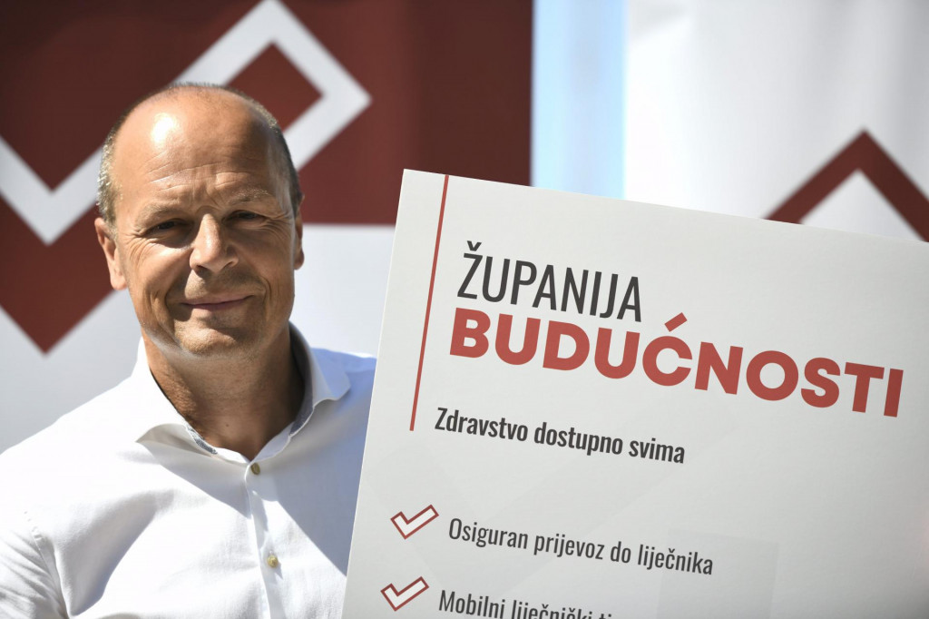 Joško Šupe, SDP-ov kandidat za župana, predstavio je program