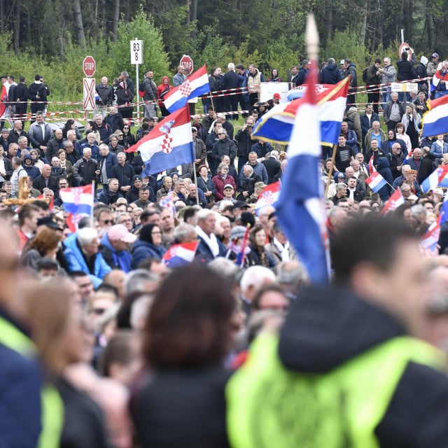 Ovako je na Bleiburškom polju bilo 2019., u povodu 74. godišnjice bleiburške tragedije