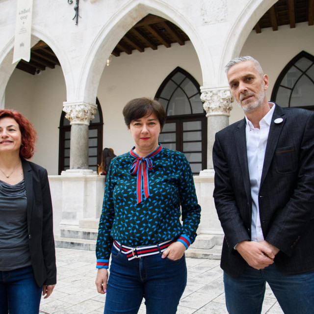 Kristina Vidan, Tamara Visković i Karlo Pilko&lt;br /&gt;
 