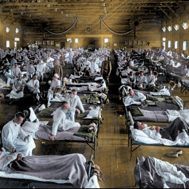 Pandemija iz 1918., poznata i kao Španjolska gripa, bila je jedna od najtežih u bliskoj povijesti, a zahvatila je i SAD