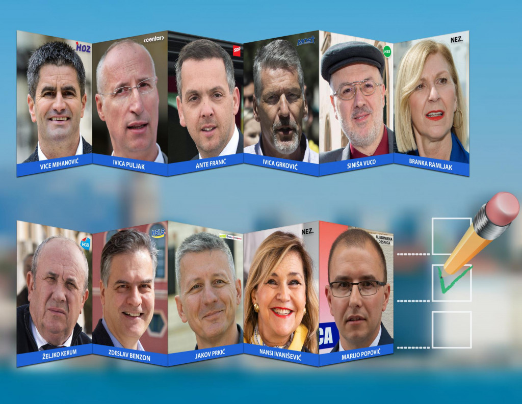 Kandidati za gradonačelnika Splita