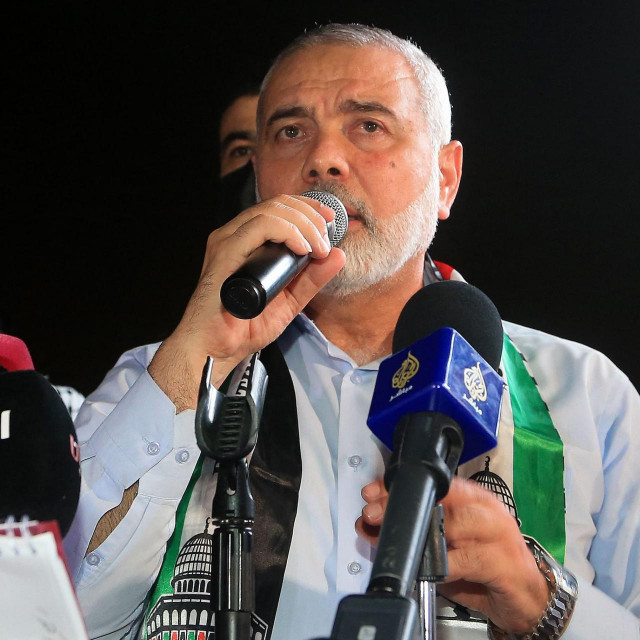 Hamasov šef Ismail Haniyeh 