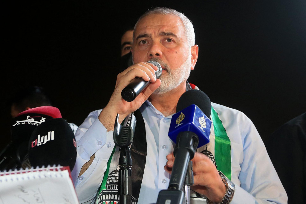 Hamasov šef Ismail Haniyeh 
