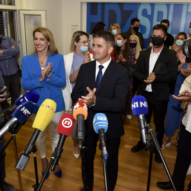 Vice Mihanović nakon objave neslužbenih rezultata u drugom krugu lokalnih izbora&lt;br /&gt;
 