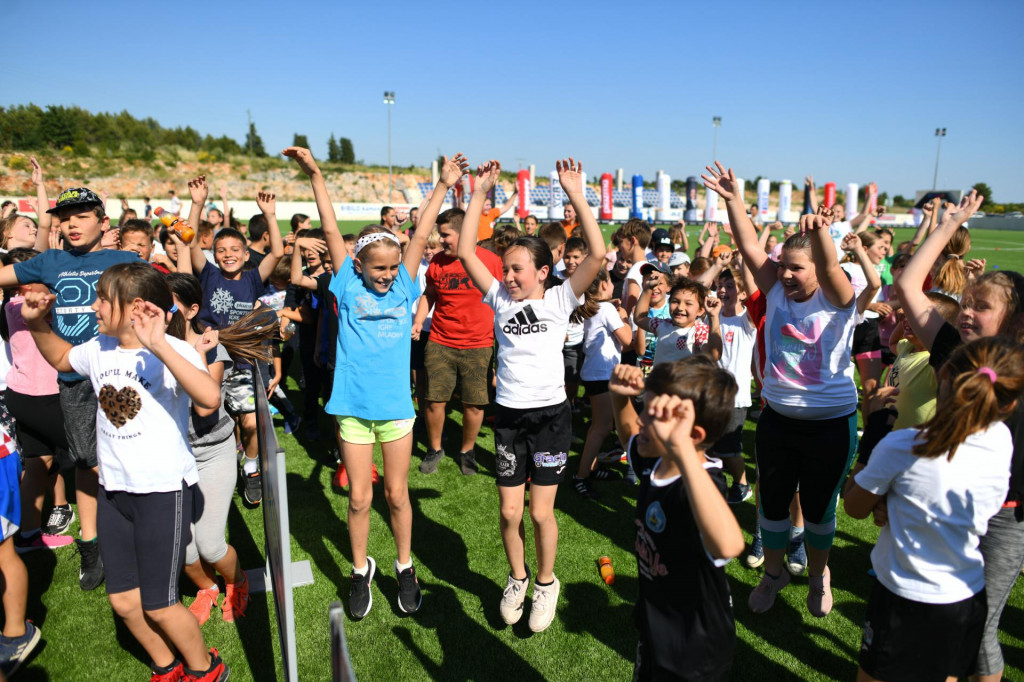 Plazma Sportske igre mladih i grad Vodice ugostili su Telemach Dan sporta