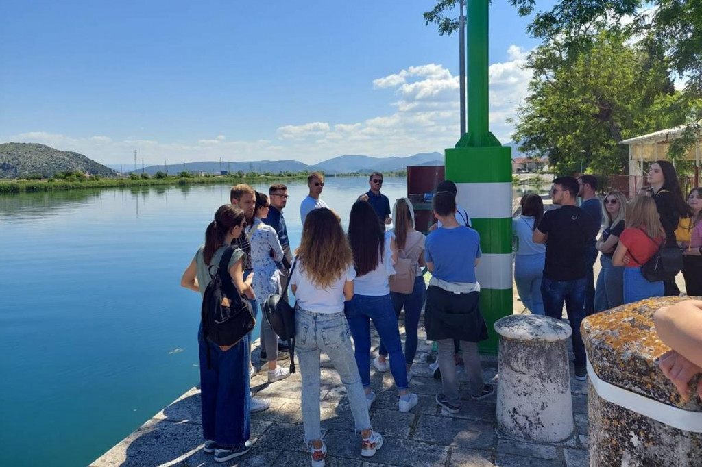 Studenti iz Splita posjetili su dolinu Neretve u sklopu projekta MoST