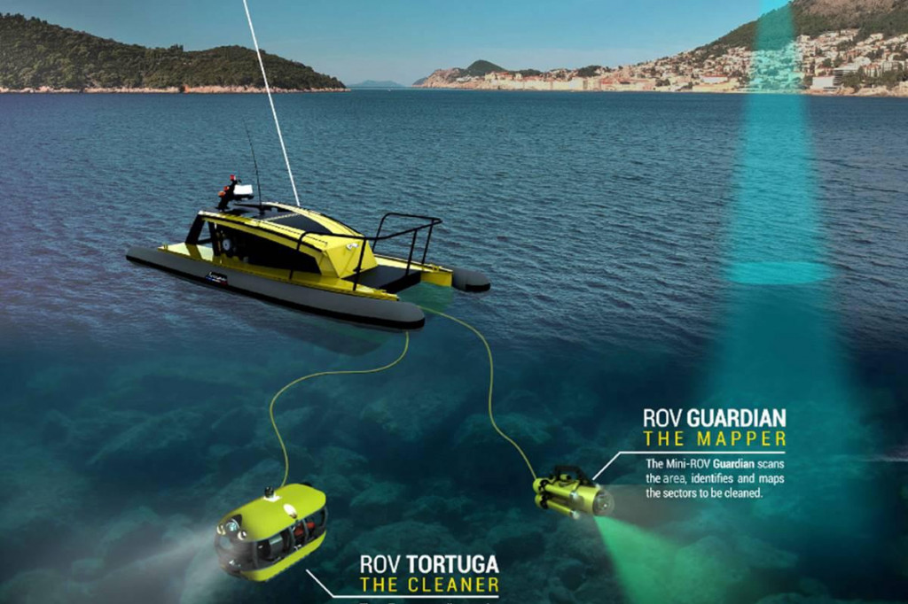 Autonomni robotski sustav skupljat će otpad s dna oceana