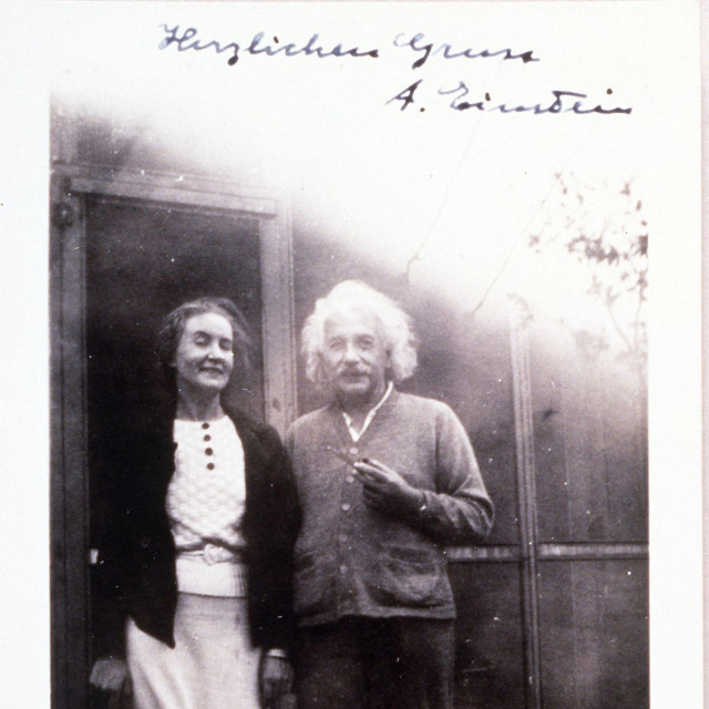 Margarita Konenkova i Albert Einstein