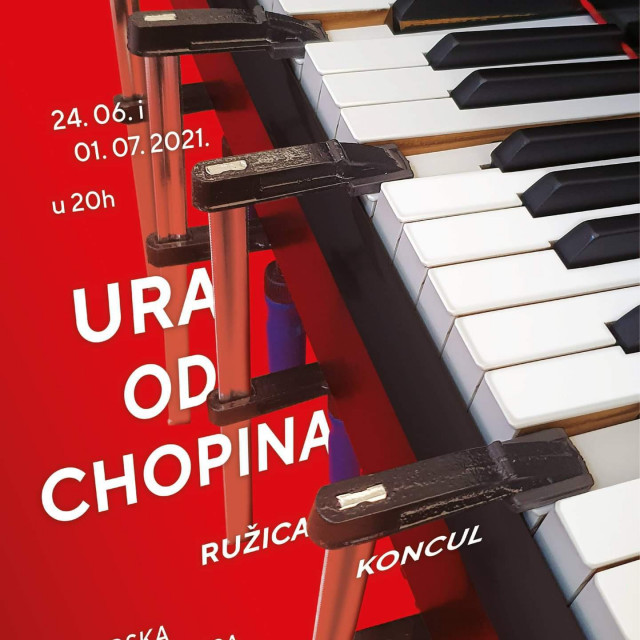 U sklopu programa Ljeto u knjižnici održat će se klavirski recital Ružice Koncul pod imenom Ura od Chopina