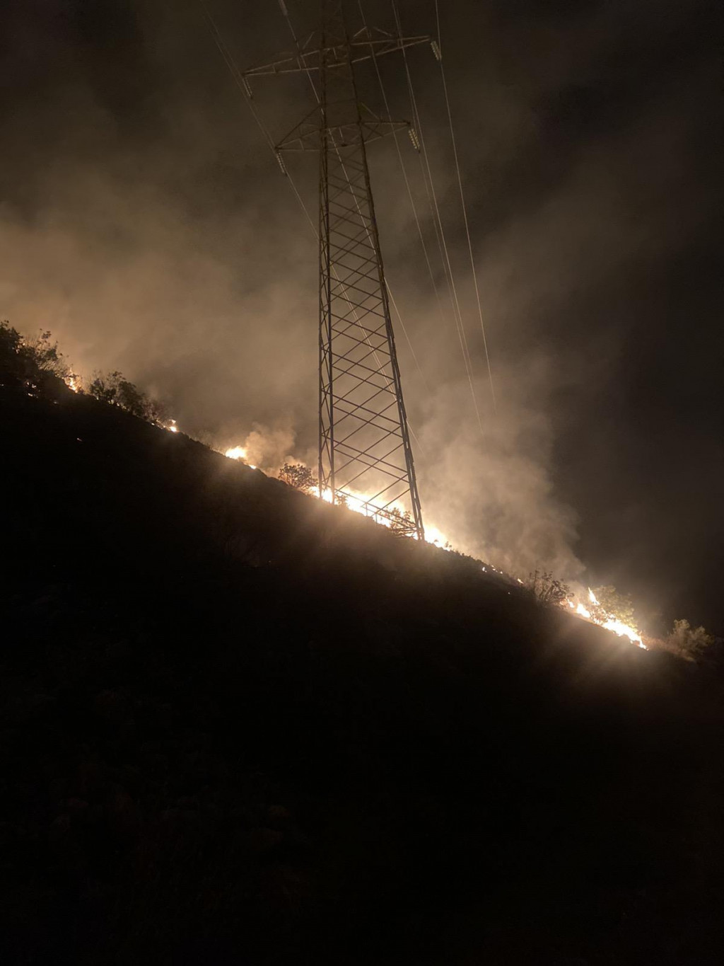 Požar u Solinama
