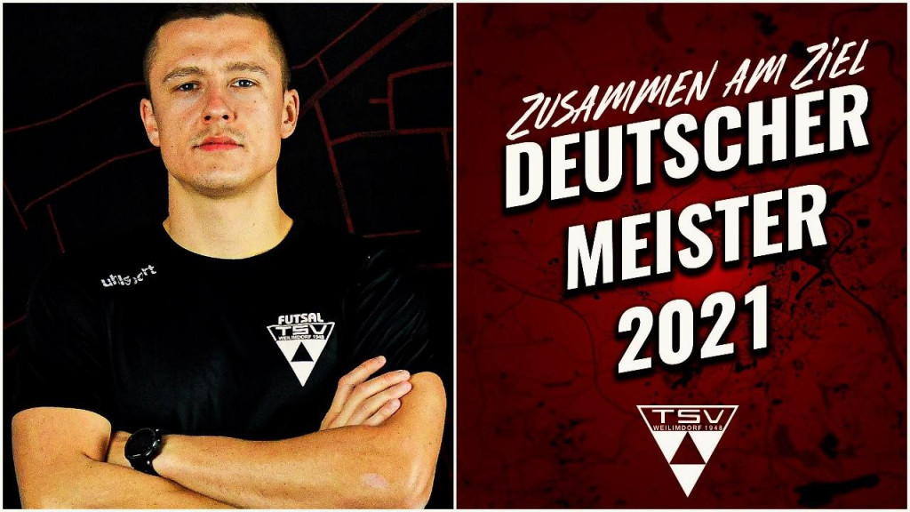 Maro Đuraš, prvak Njemačke 2021. s TSV Weilimdorfom