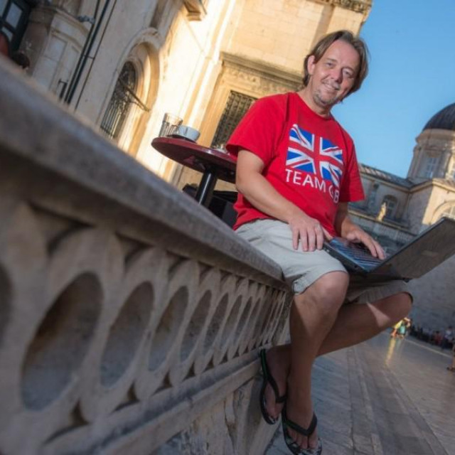 Mark Tomas, Englez u Dubrovniku