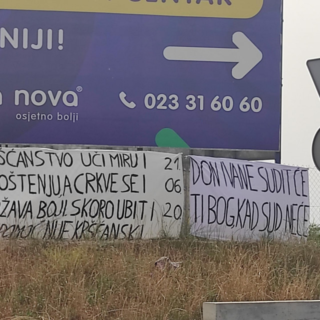 Transparent na rotoru u Gaženici&lt;br /&gt;
Zadarski.hr