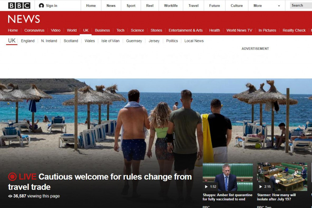BBC piše o popuštanju mjera u velikoj Britaniji