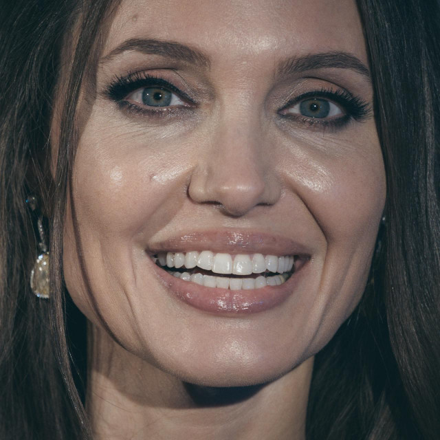 Angelina Jolie attends the european premiere of the movie ”Maleficent � Mistress Of Evil” at Auditorium della Conciliazione on October 07, 2019 in Rome, Italy (Photo by Luca Carlino/NurPhoto) (Photo by Luca Carlino/NurPhoto/NurPhoto via AFP)