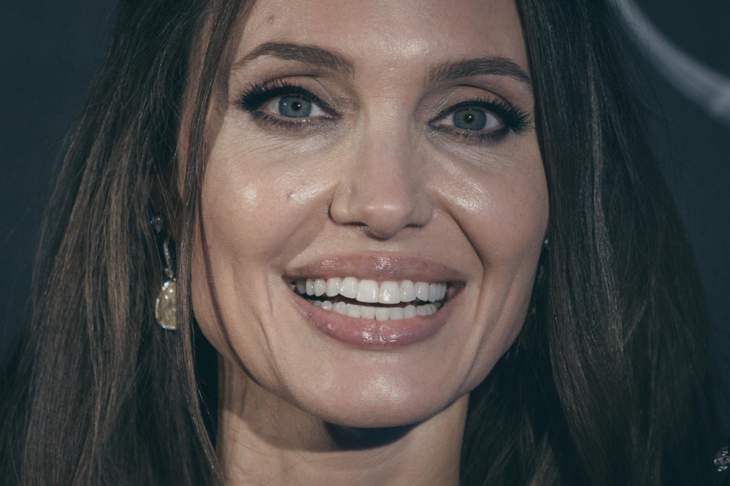 Angelina Jolie attends the european premiere of the movie ”Maleficent � Mistress Of Evil” at Auditorium della Conciliazione on October 07, 2019 in Rome, Italy (Photo by Luca Carlino/NurPhoto) (Photo by Luca Carlino/NurPhoto/NurPhoto via AFP)