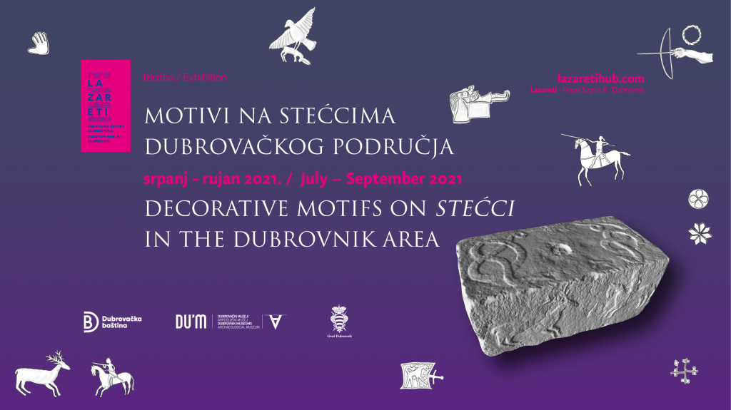 U Lazaretima se otvara izložba „Motivi na stećcima dubrovačkog područja“ autora dr.sc. Domagoja Perkića