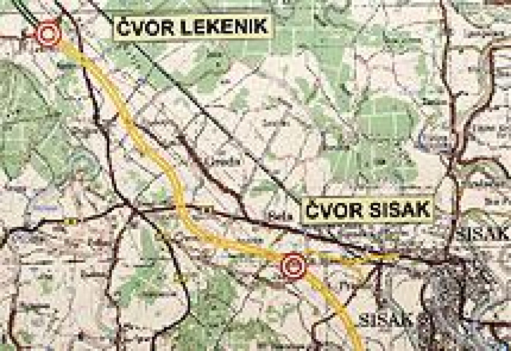 Dionica Lekenik- čvor Sisak duga je 11 km i vrijedna 300 milijuna kuna