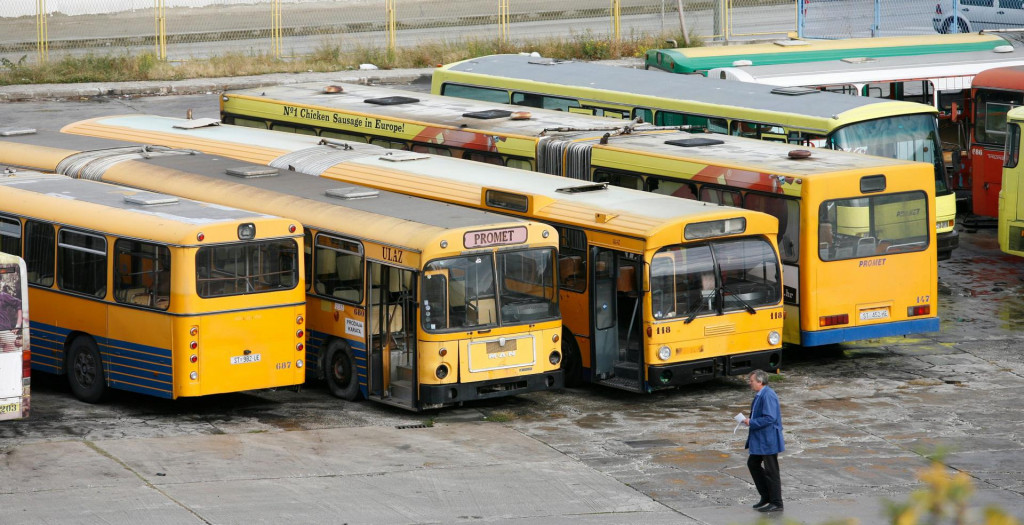 Autobusi koje je odvjetnik Lubina dobio presudom iz 2014. godine nisu odavno bili u voznom stanju