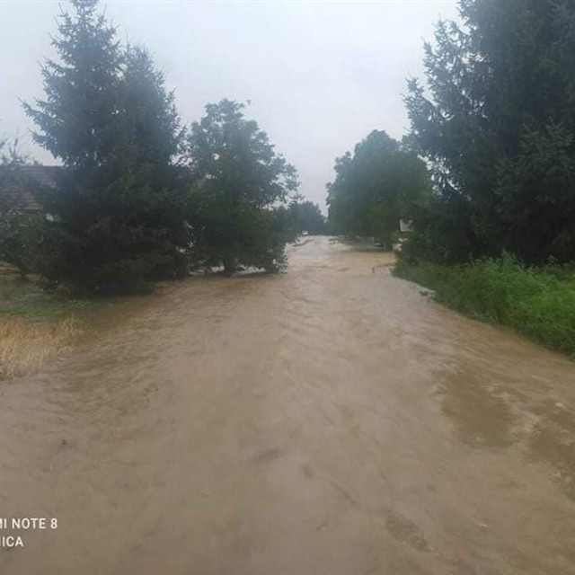 Potop nakon oluje na području Našica
