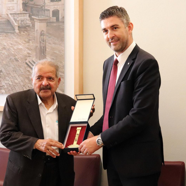 Katarski šeik Faisal Bin Qassim Al Thani s izaslanstvom je posjetio gradsku upravu Dubrovnika