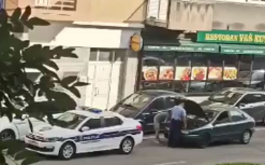 Snimka nesvakidašnje policijske intervencije u Splitu&lt;br /&gt;
 