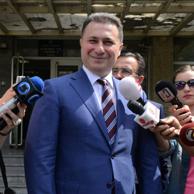  Nikola Gruevski u vrijeme dok je bio premijer