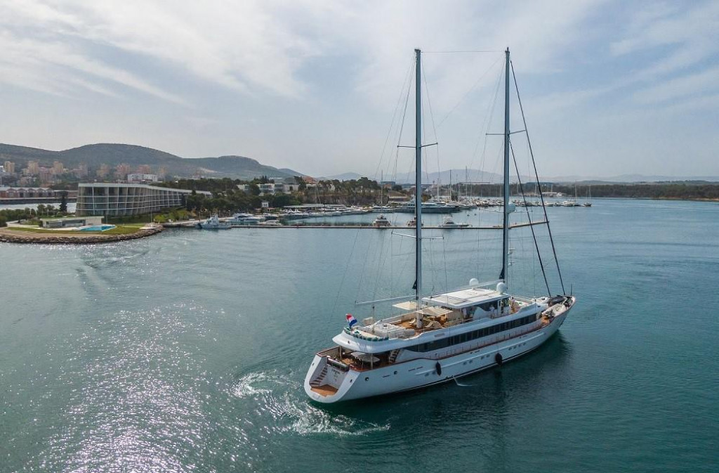 46-metarsku jahtu Aiaxaia brojni nautičari s pravom smatraju najluksuznijim plovilom na Jadranu
