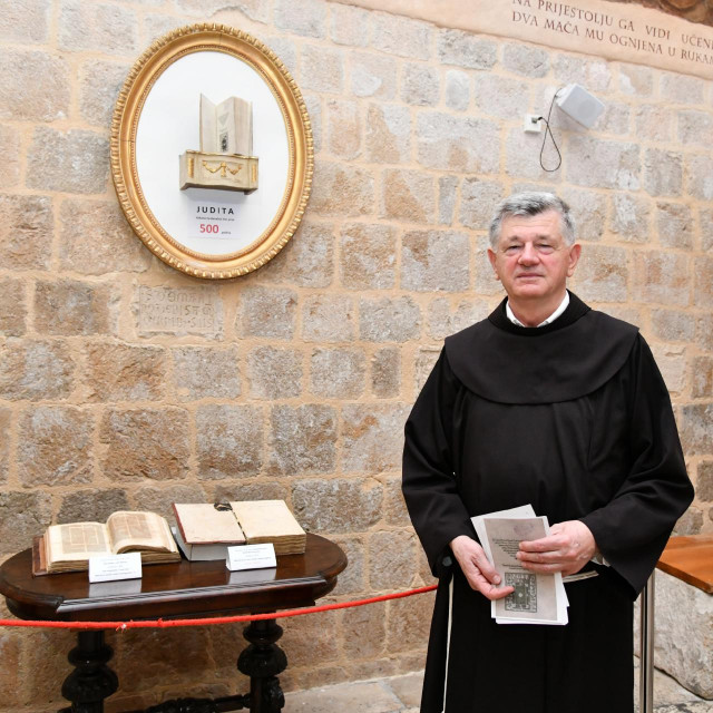 ”Judita” Marka Marulića ozložena u samostanu Male Braće