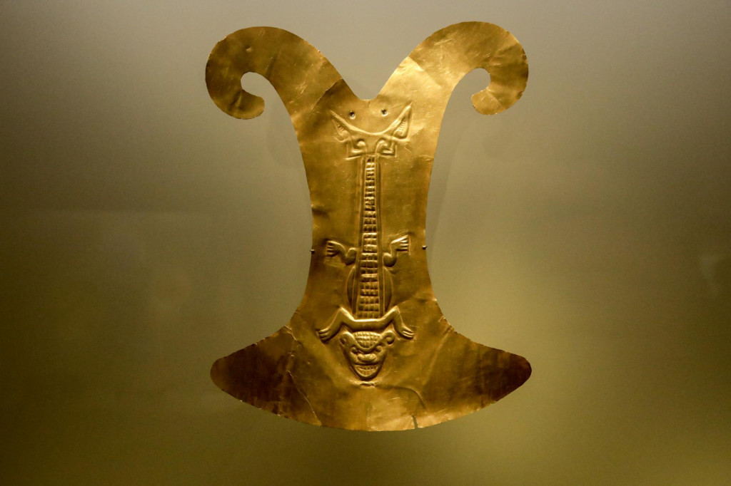 Jedan od predmeta izloženih u Muzeju zlata u Bogoti