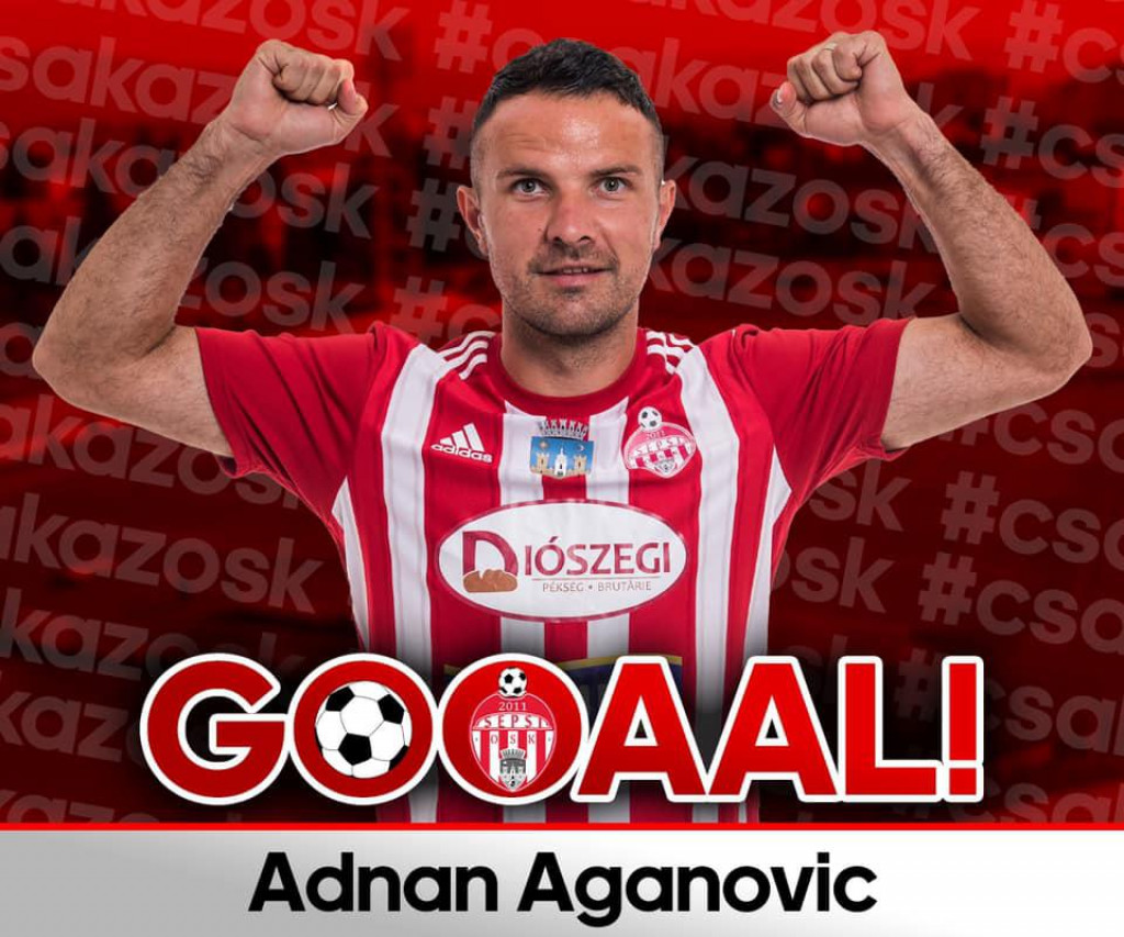 Adnan Aganović je bio strijelac za Sepsi St. Gheorghe