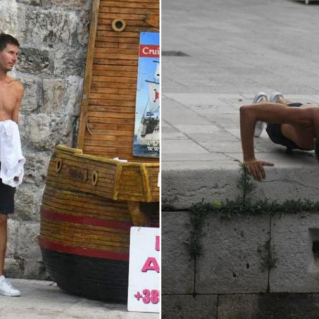 Ivan Pernar voli vježbati bez majice, transparentno