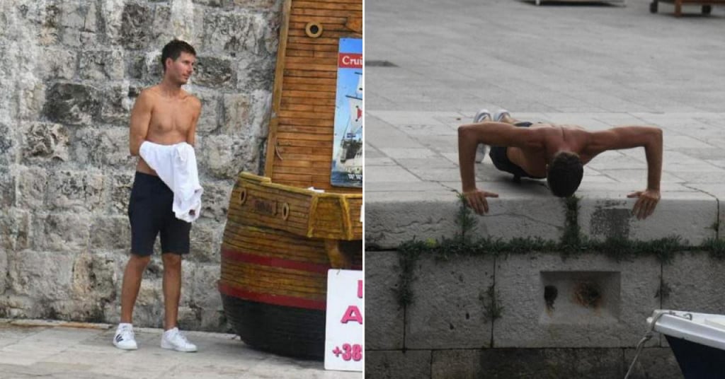 Ivan Pernar voli vježbati bez majice, transparentno